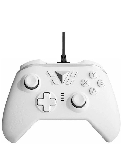Проводной геймпад M-1 (Белый) (Xbox One/Series X|S/PS3/ PC)